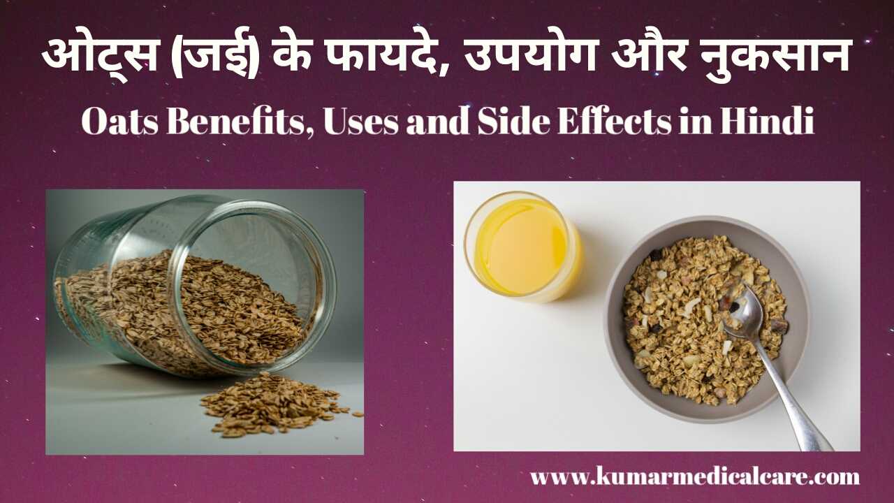 ओट्स (जई) के फायदे, उपयोग और नुकसान । Oats Benefits, Uses and Side Effects in Hindi Kumar